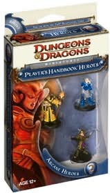 DUNGEONS & DRAGONS MINATURES PLAYERS HANDBOOK HEROES SERIES 1 ARCANE HEROES 2