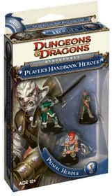 DUNGEONS & DRAGONS MINATURES PLAYERS HANDBOOK HEROES SERIES 1 PRIMAL HEROES 1