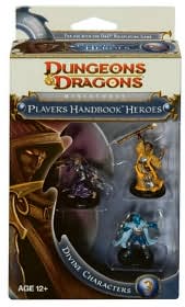 DUNGEONS & DRAGONS MINATURES PLAYERS HANDBOOK HEROES SERIES 2 DIVINE CHARACTERS 3