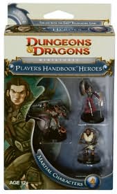 DUNGEONS & DRAGONS MINATURES PLAYERS HANDBOOK HEROES SERIES 2 MARTIAL CHARACTER 4