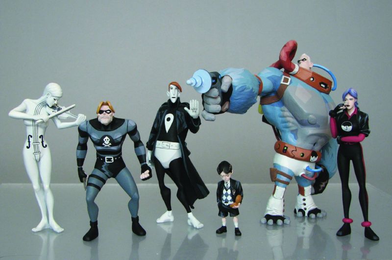 UMBRELLA ACADEMY PVC FIG SET