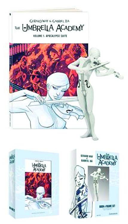 UMBRELLA ACADEMY LTD HARDCOVER PVC FIG SET