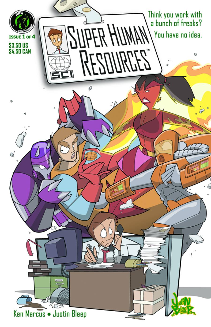 SUPER HUMAN RESOURCES #01 OF 4 CVR A