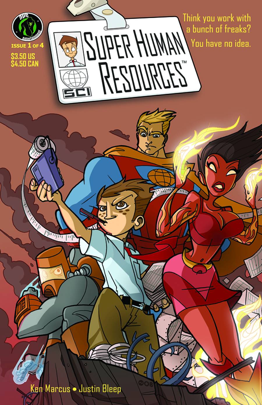 SUPER HUMAN RESOURCES #01 OF 4 CVR B