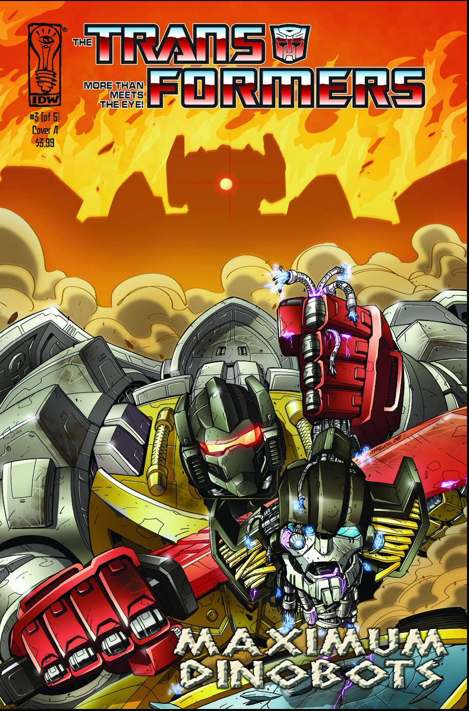 Transformers Maximum Dinobots #03 CVR B