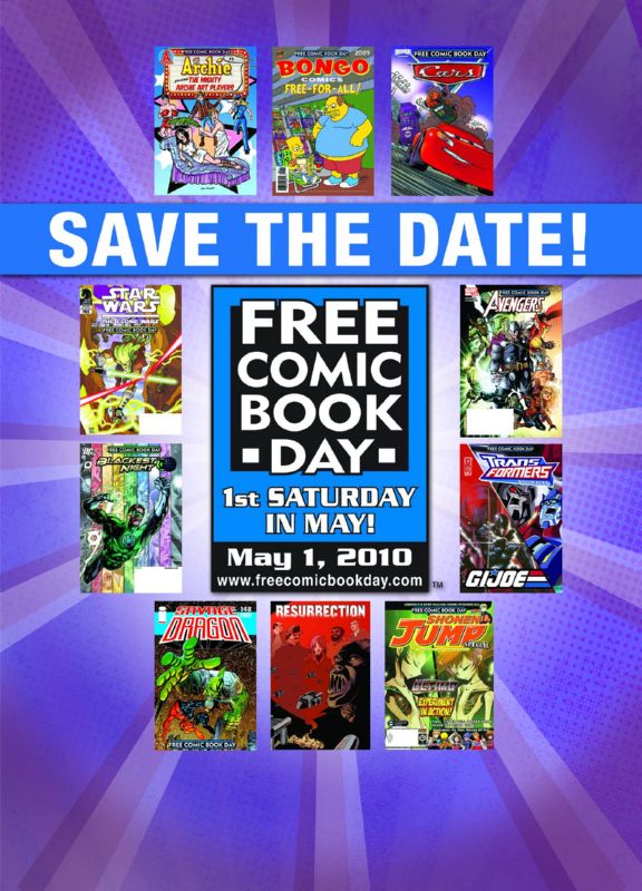 FCBD 2010 PROMO POSTER EXTRAS