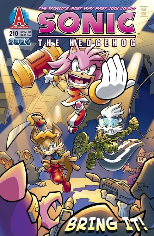 SONIC THE HEDGEHOG #210