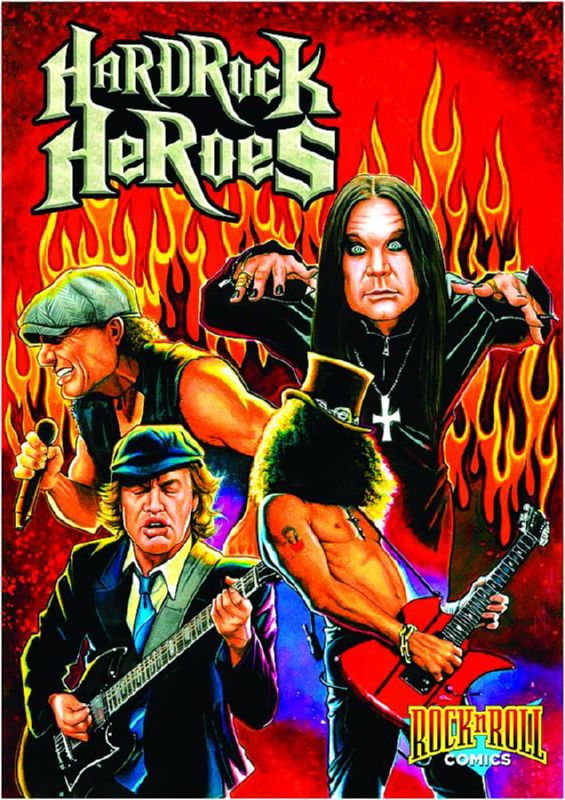 ROCK N ROLL COMICS TP 02 HARD ROCK HEROES (MR)