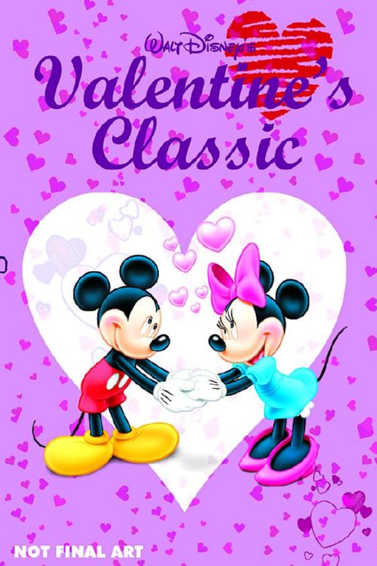 WALT DISNEYS VALENTINES CLASSICS HARDCOVER 01