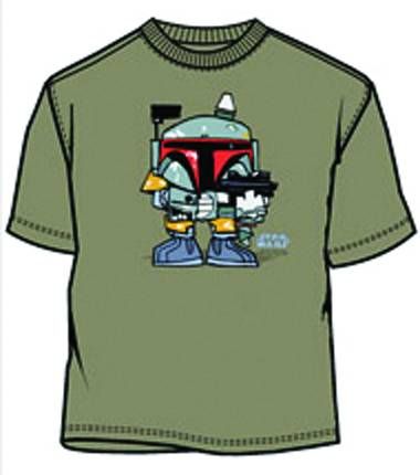 STAR WARS GALACTIC EMPIRE OLIVE T-SHIRT MED