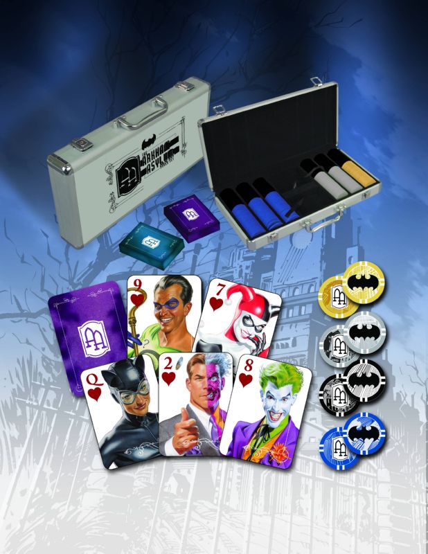 ARKHAM ASYLUM POKER SET