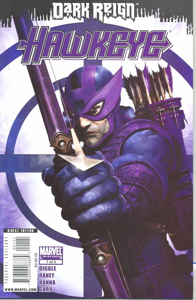 DARK REIGN HAWKEYE #01 0F 5 DKR