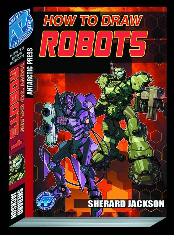 HOW TO DRAW ROBOTS PKT MANGA TP