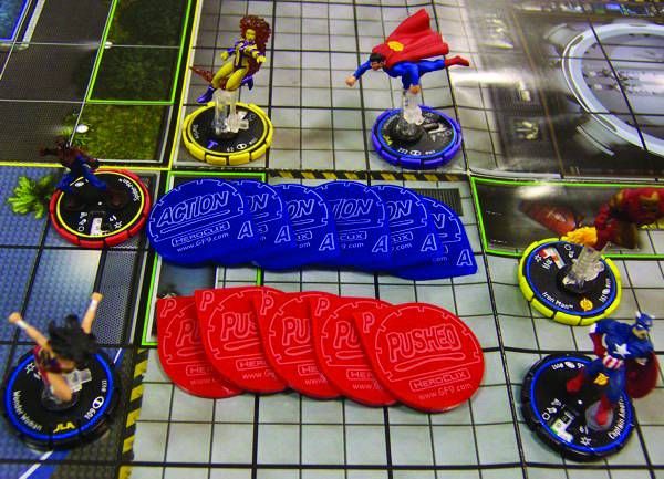 HEROCLIX ACTION STATUS TOKENS