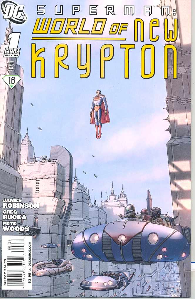 SUPERMAN WORLD OF NEW KRYPTON #01 OF 12 VARIANT EDITION