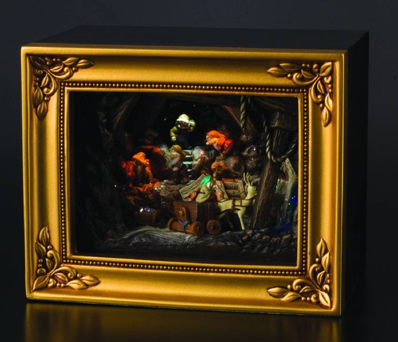 GALLERY OF LIGHT SNOW WHITE MINE SCENE MINIATURE