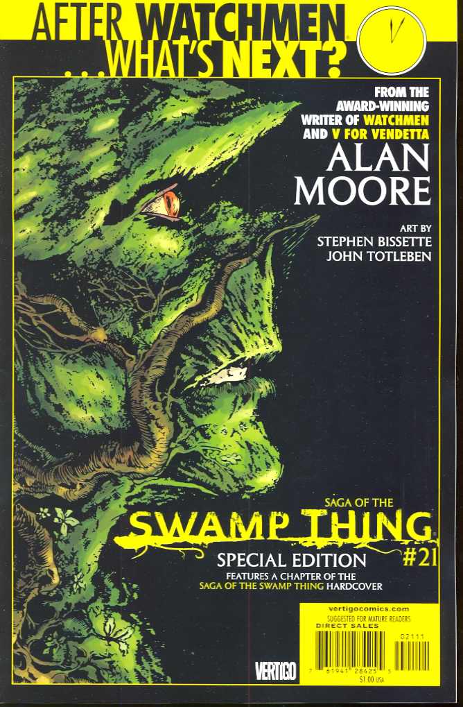 SAGA OF THE SWAMP THING #21 SPECIAL EDITION