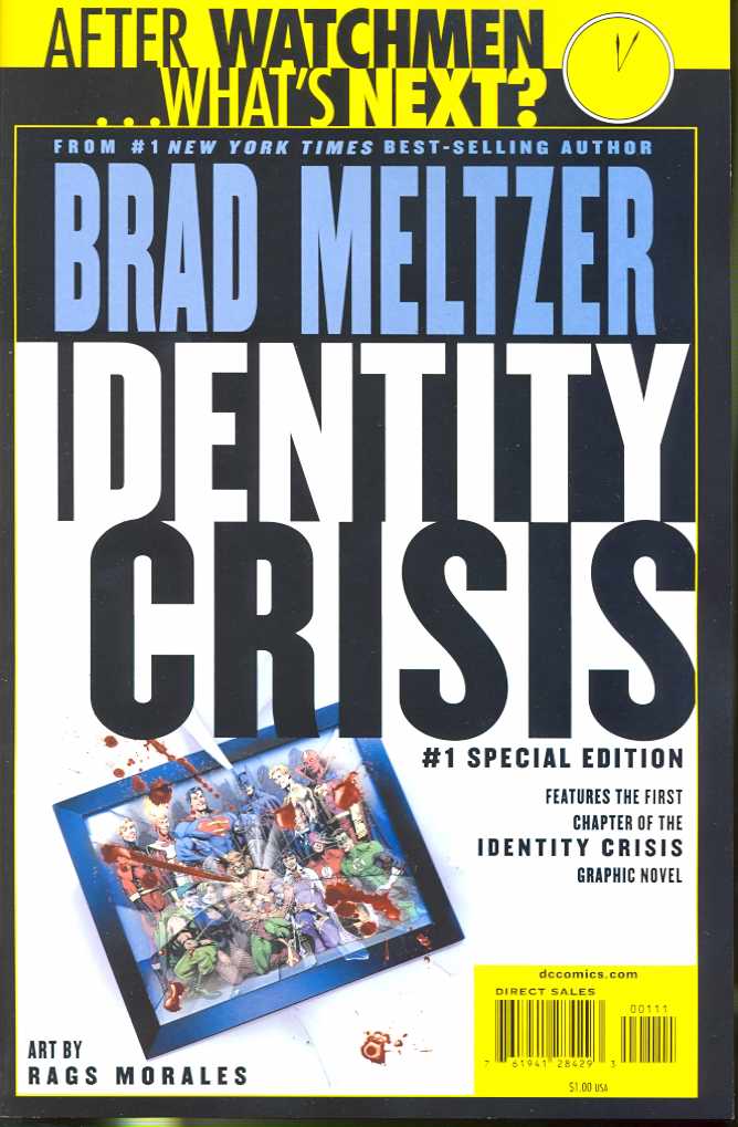 IDENTITY CRISIS #01 SPECIAL EDITION