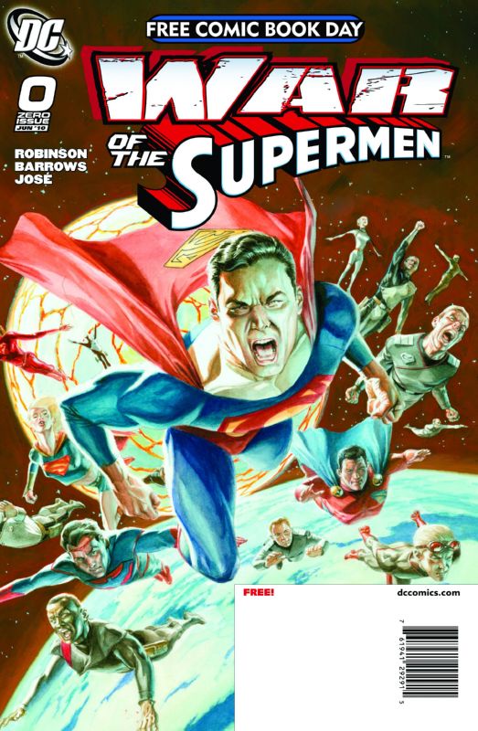 FCBD 2010 WAR OF THE SUPERMEN #0