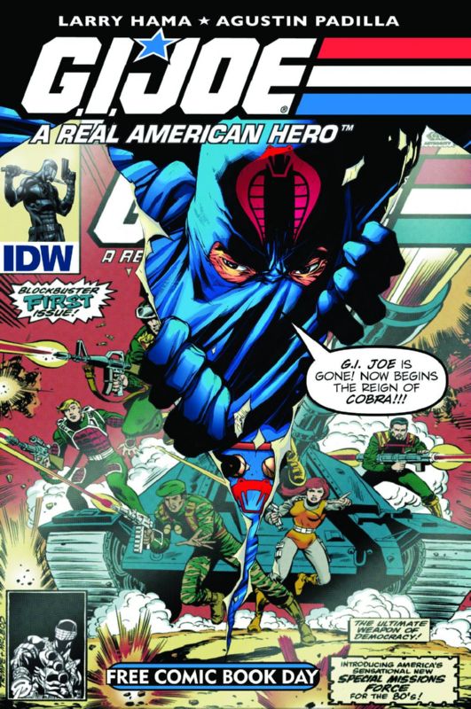 FCBD 2010 GI JOE A REAL AMERICAN HERO #155 1/2