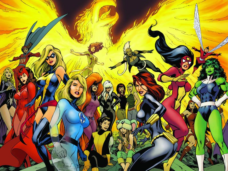 WOMEN OF MARVEL CELEBRATING SEVEN DECADES