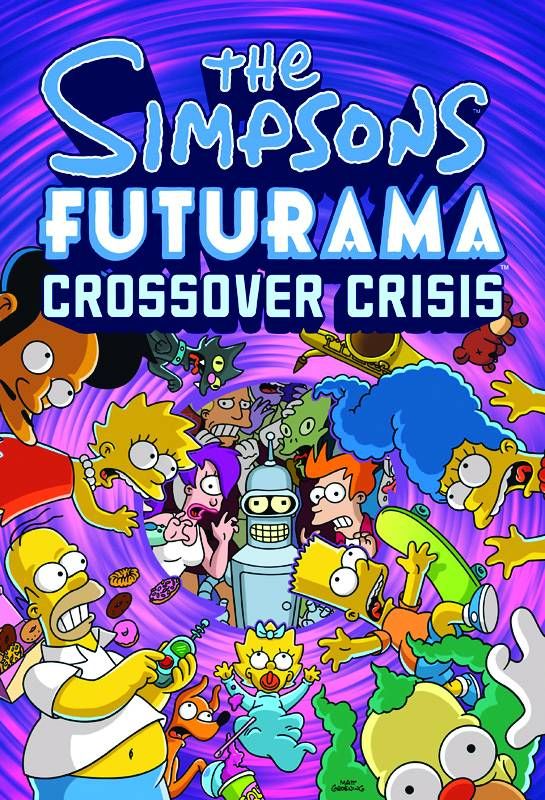 SIMPSONS FUTURAMA CROSSOVER CRISIS SLIPCASE HARDCOVER