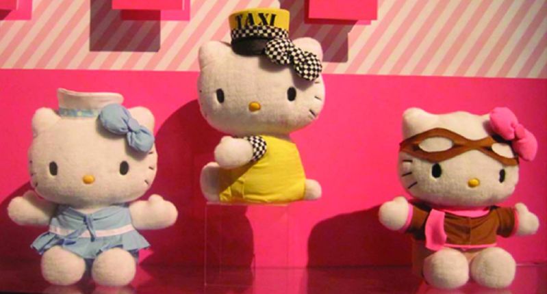 HELLO KITTY 12-IN PLUSH ASST 3 Color My Dress