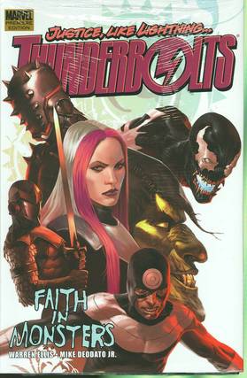 THUNDERBOLTS PREMIUM HARDCOVER VOL 01 FAITH IN MONSTERS