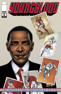 Youngblood #08 Featuring Barack Obama Variant