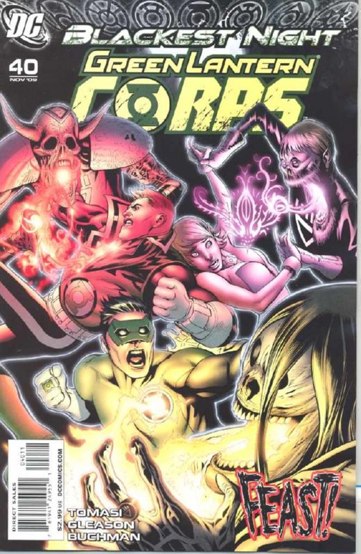 GREEN LANTERN CORPS #40 (BLACKEST NIGHT)