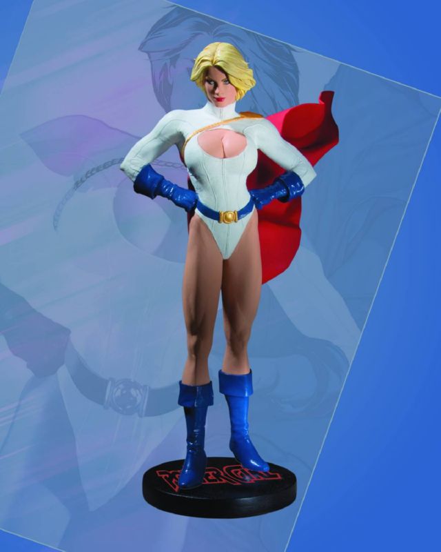 COVER GIRLS OF THE DCU POWER GIRL STATUE