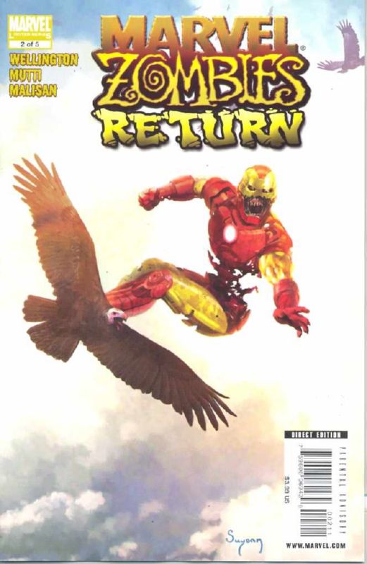 MARVEL ZOMBIES RETURN IRON MAN