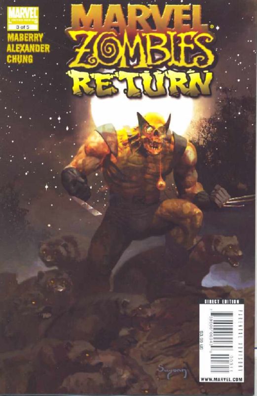 MARVEL ZOMBIES RETURN WOLVERINE