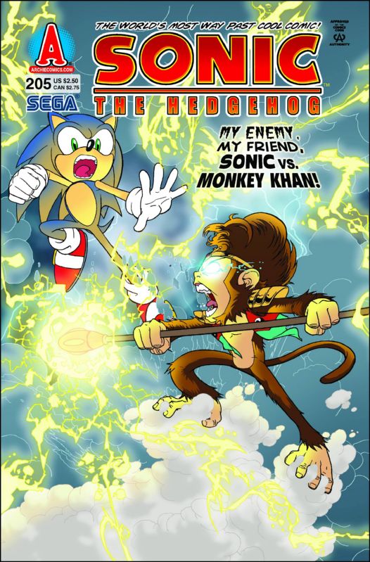 SONIC THE HEDGEHOG #205