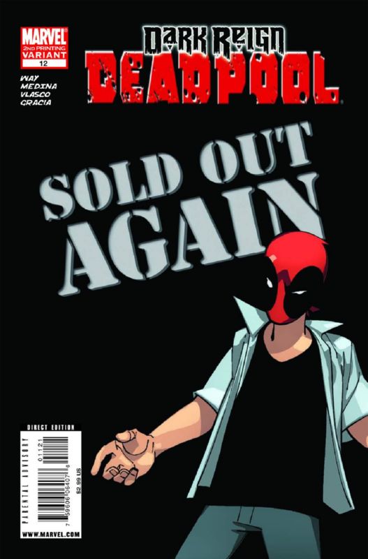 DEADPOOL #12 2ND PTG VARIANT