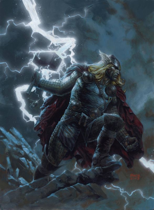 THOR GIANT SIZE FINALE (BY JMS) #01 DAVID FINCH 1:50 VARIANT