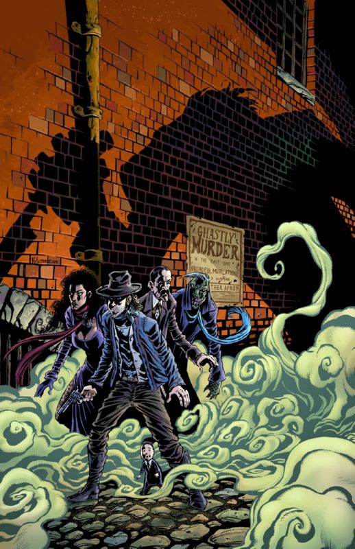 BILLY THE KID GHASTLY FIEND LONDON #1 KYLE HOTZ CVR