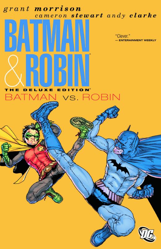 BATMAN AND ROBIN DELUXE HARDCOVER 02 BATMAN VS ROBIN