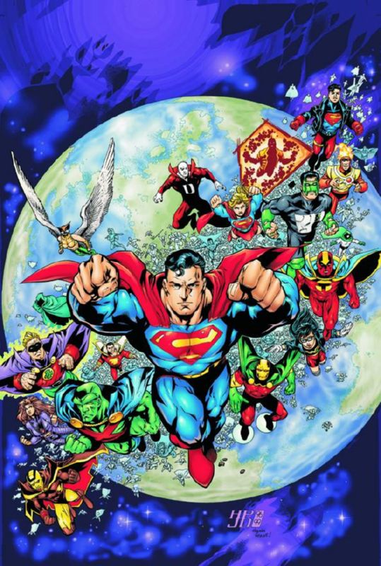 JLA DELUXE EDITION HARDCOVER 04
