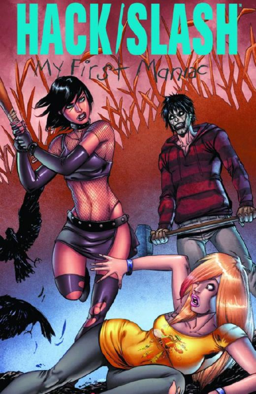 HACK SLASH MY FIRST MANIAC #4 (OF 4) CVR A (MR)