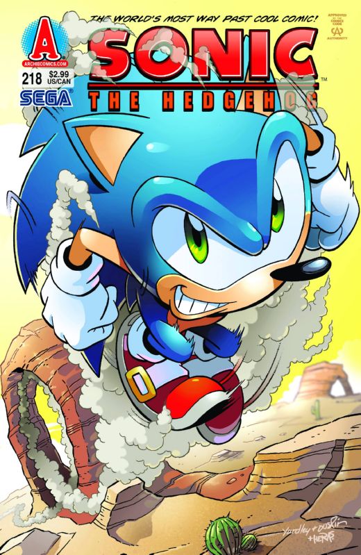 SONIC THE HEDGEHOG #218