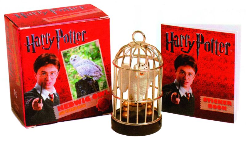 HARRY POTTER HEDWIG OWL & STICKER BOOK