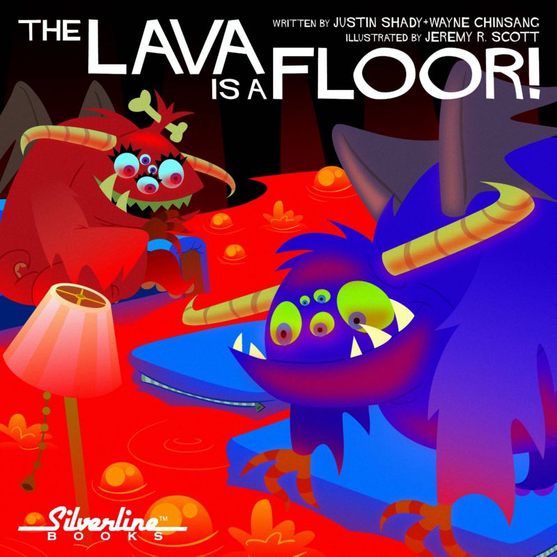 LAVA IS A FLOOR HARDCOVER