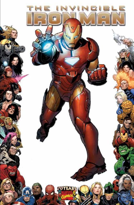 INVINCIBLE IRON MAN #16 1:10 70TH FRAME VARIANT