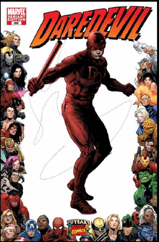 DAREDEVIL #500 70TH FRAME VARIANT