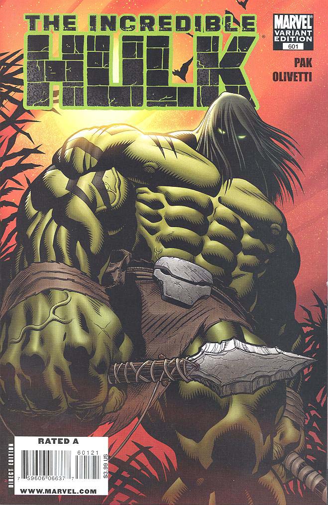 INCREDIBLE HULK #601 1:20 MCGUINNESS VARIANT