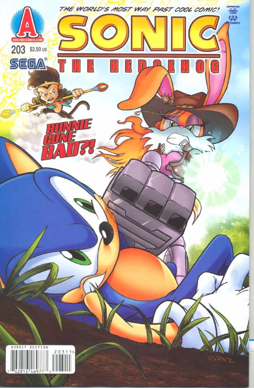 SONIC THE HEDGEHOG #203