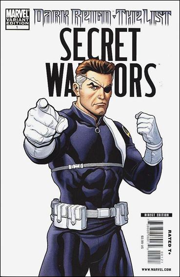 DARK REIGN LIST SECRET WARRIORS ONE SHOT HERO 1:100 VARIANT