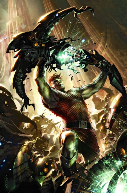 MAGNUS ROBOT FIGHTER #1 (OF 4) RAYMOND SWANLAND COVER