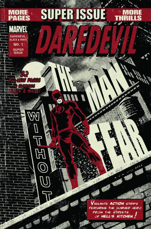 DAREDEVIL BLACK AND WHITE #1